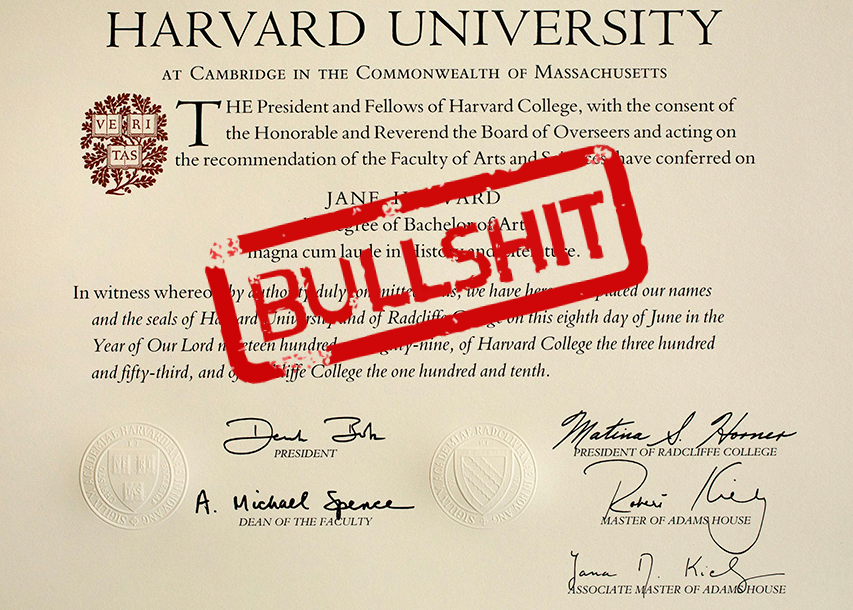 fake diploma, fake degree

