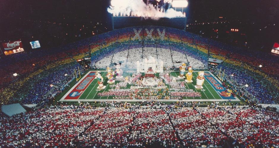 super bowl halftime 1991